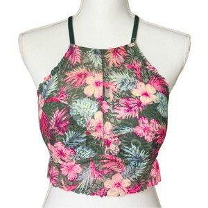 Victoria’s Secret PINK Tropical Lace Bralette Size M